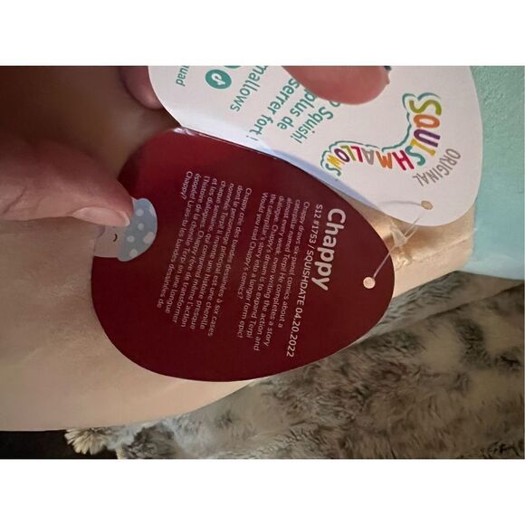 1 Left! Squishmallows Chappy the Mushroom 14” Vday Edition Plushie - Picture 7 of 7